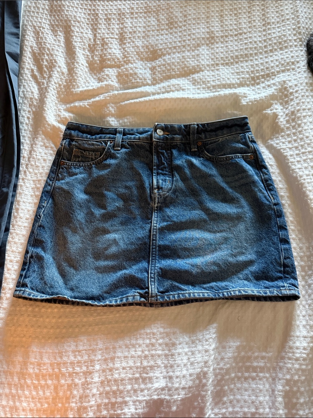 Classic Denim Skirt - Women, Mid-Rise